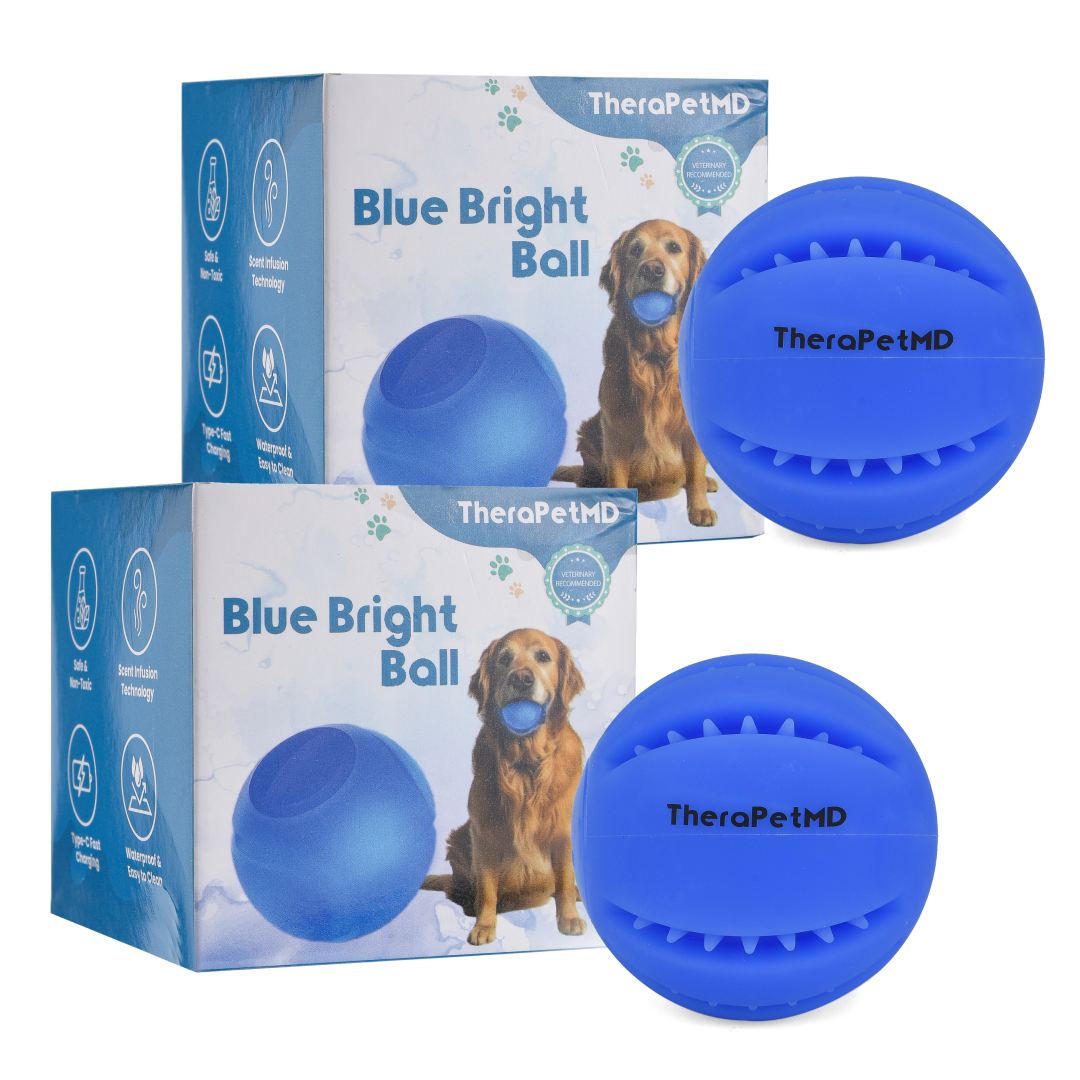 2x TheraPet BlueBright™ Ball - TheraPetMD