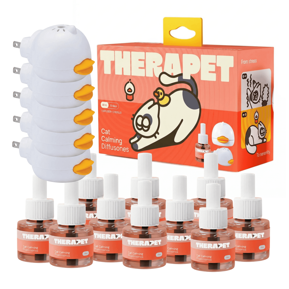 3x TheraPet Cat Diffuser (LP V4) - TheraPetMD