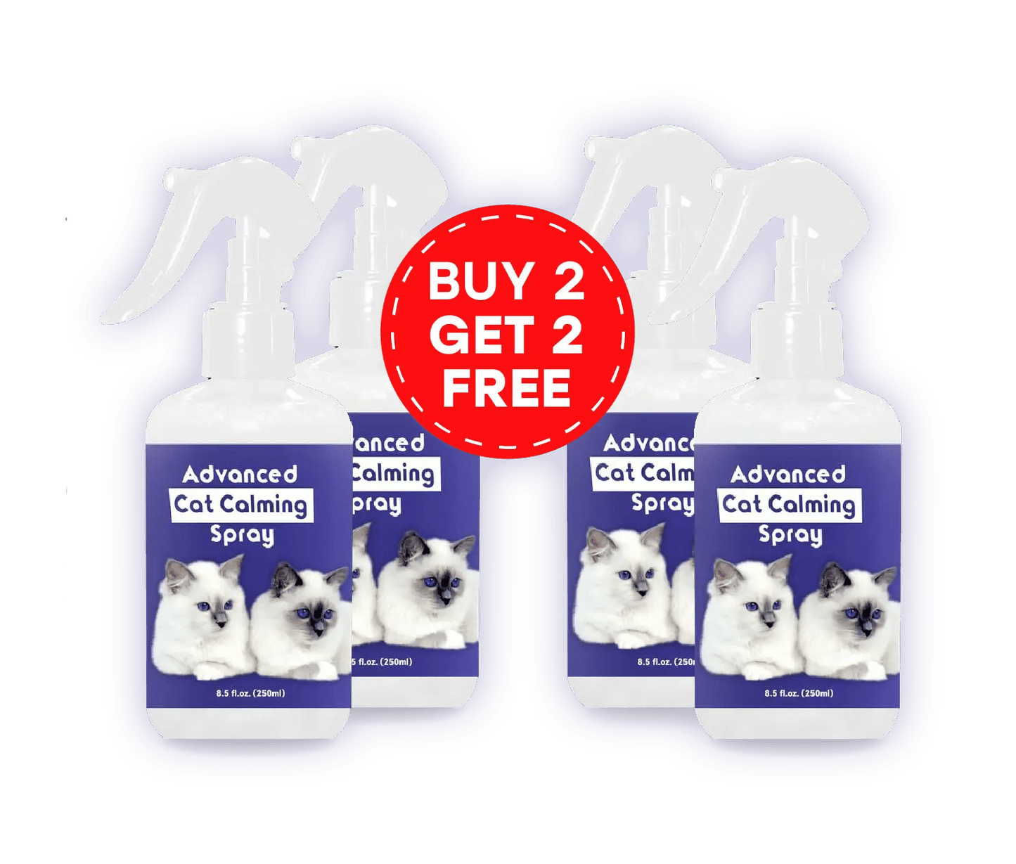 TheraPet 250mL Cat Calming Spray BUY 2 GET 2 - TheraPetMD