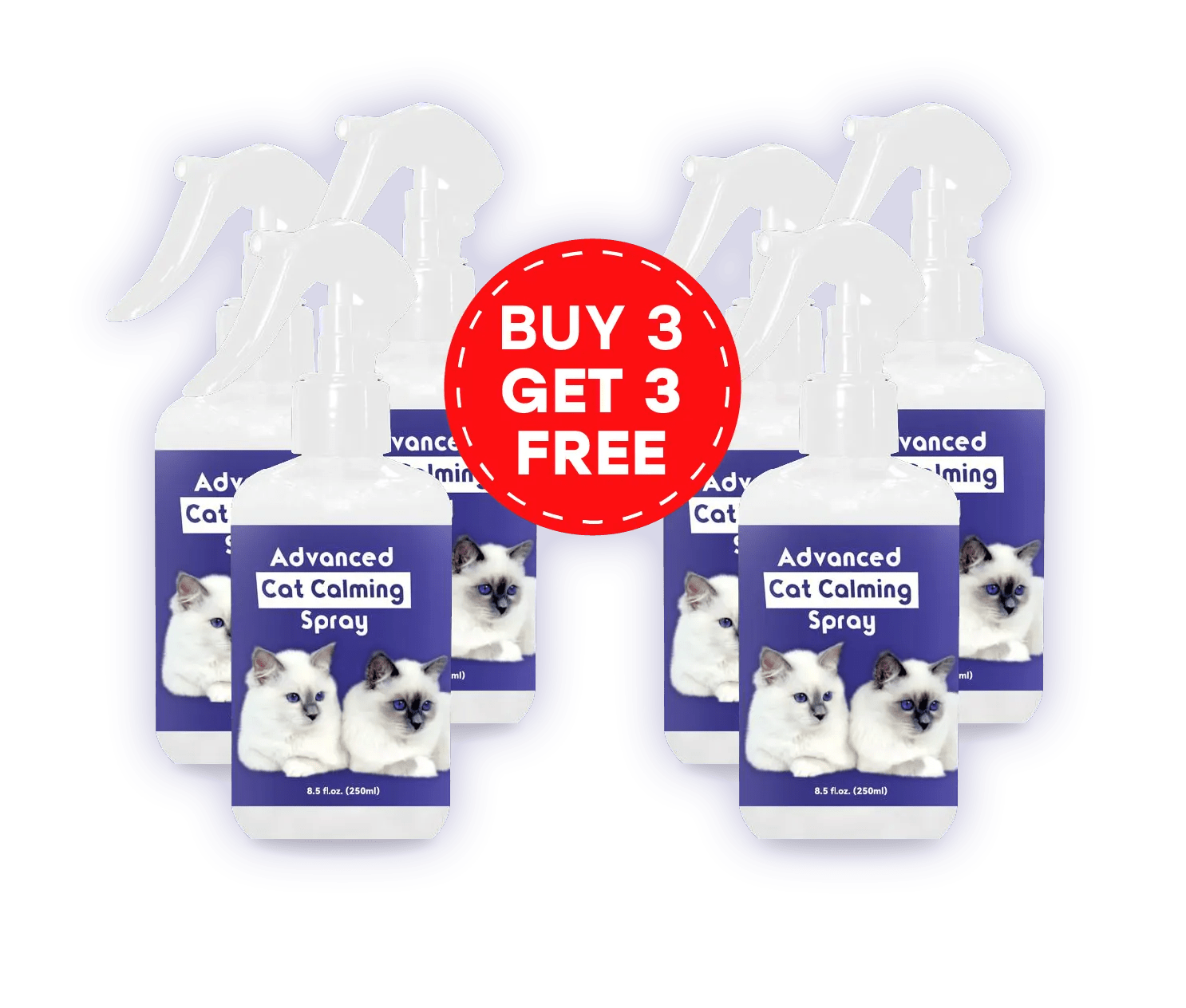 TheraPet 250mL Cat Calming Spray BUY 3 GET 3 - TheraPetMD