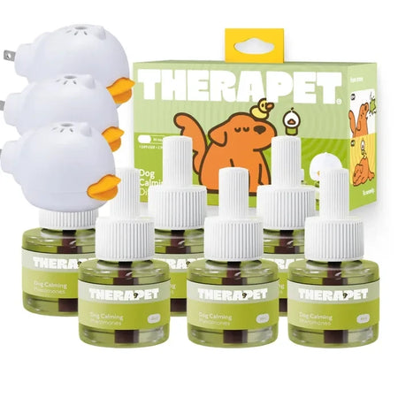 TheraPetMD 3 room kit with three diffusers and six refills