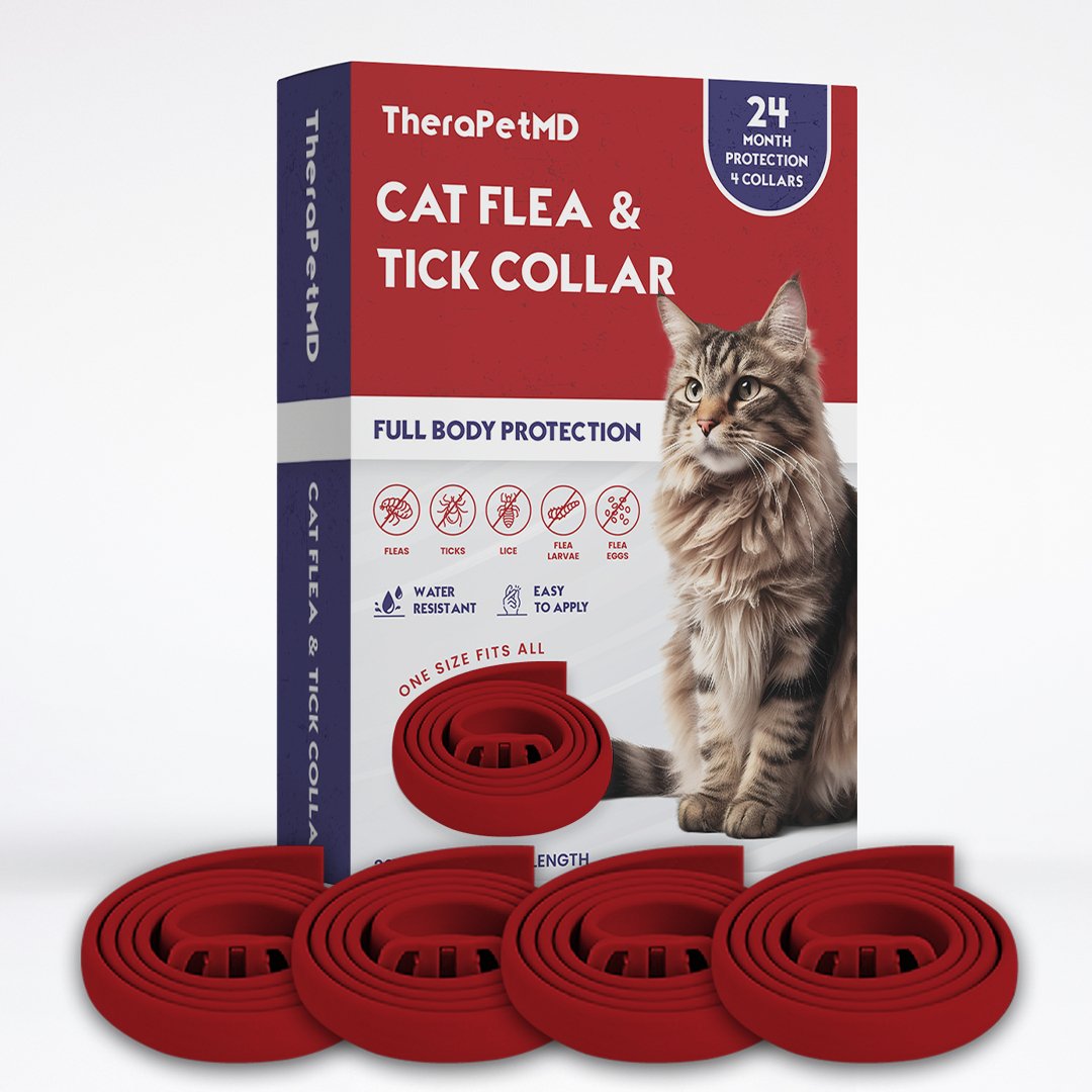 TheraPet™ Cat Flea & Tick Collar - TheraPetMD